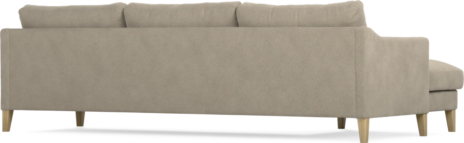 Winston - 3-sits soffa med schäslong, vändbar - Beige