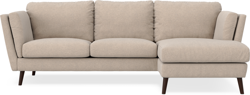 Madison - 2-sits soffa med schäslong höger - Beige