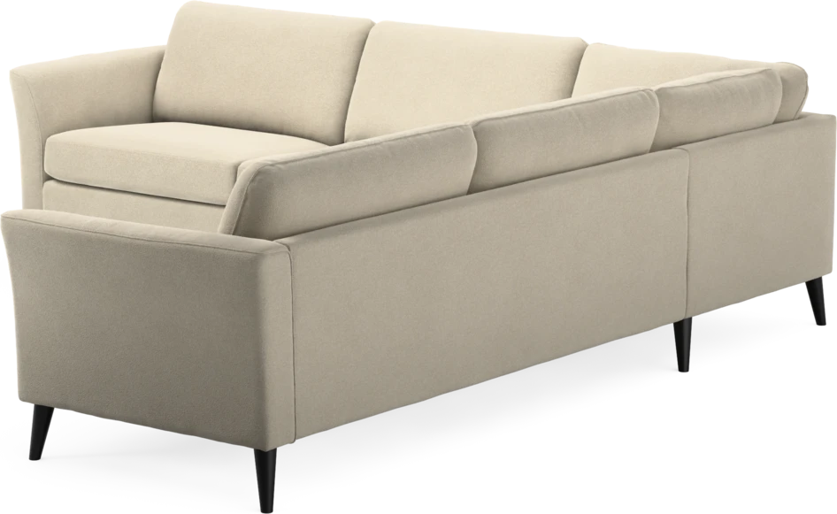 Bridge - Hörnsoffa, 3+3-sits - Beige