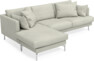 Harper - 4-sits med schäslong vänster - Beige