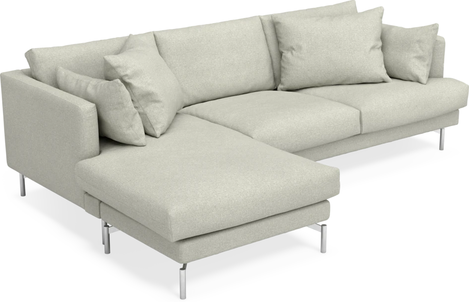 Harper - 4-sits med schäslong vänster - Beige