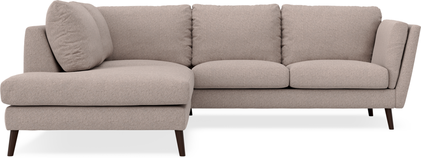 Madison - 2-sits soffa med divan vänster - Beige