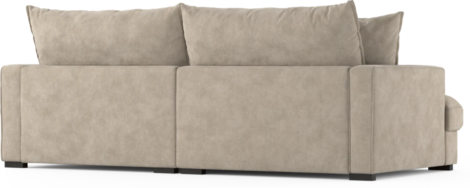 Rossi - 3-sits soffa, hel dyna - Beige