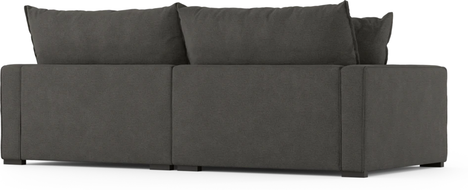 Rossi - 3-sits soffa, hel dyna - Brun
