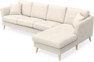 Eden - 3-sits soffa med schäslong - Beige