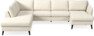 County - 3-sits soffa med divan vänster och schäslong höger - Vit