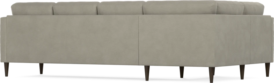 Eden - Hörnsoffa, 1+3-sits - Brun