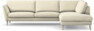 Madison Lux - 3-sits soffa med divan höger - Vit