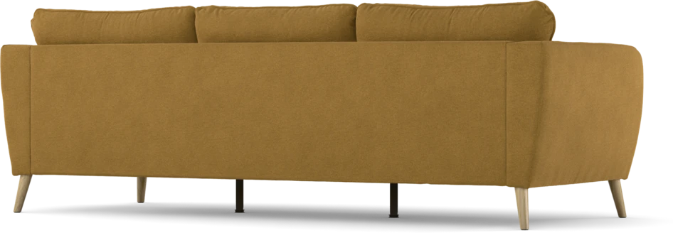 County - 3-sits soffa - Gul