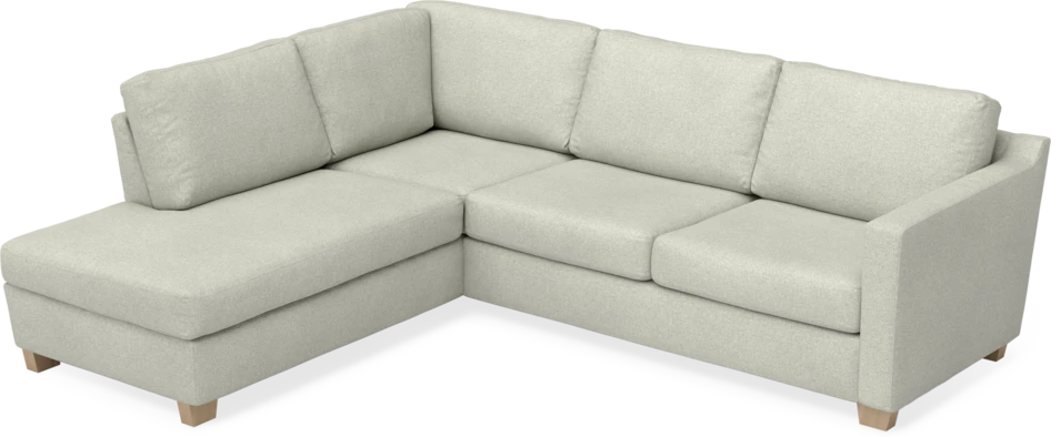 Friday - 2,5-sits soffa med divan vänster - Beige