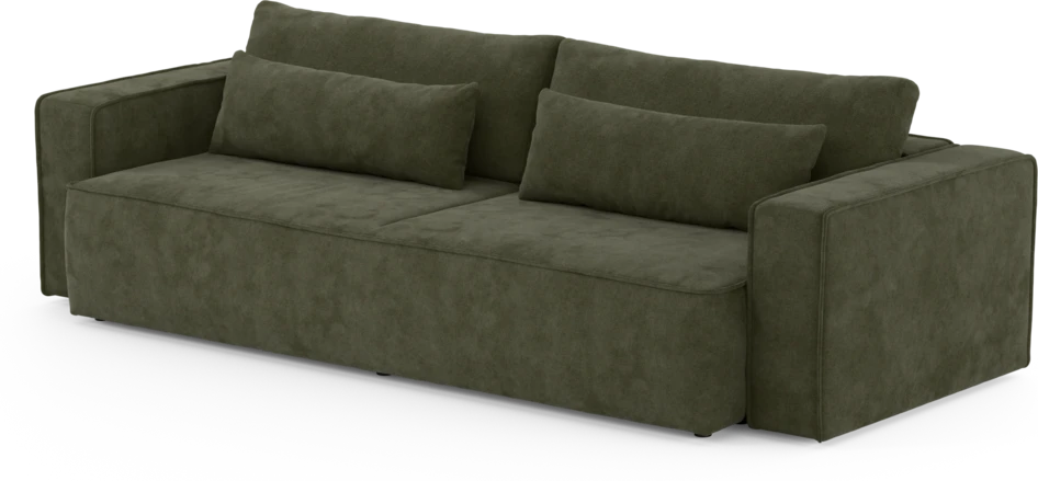Ide - Bäddsoffa 4-sits - Grön