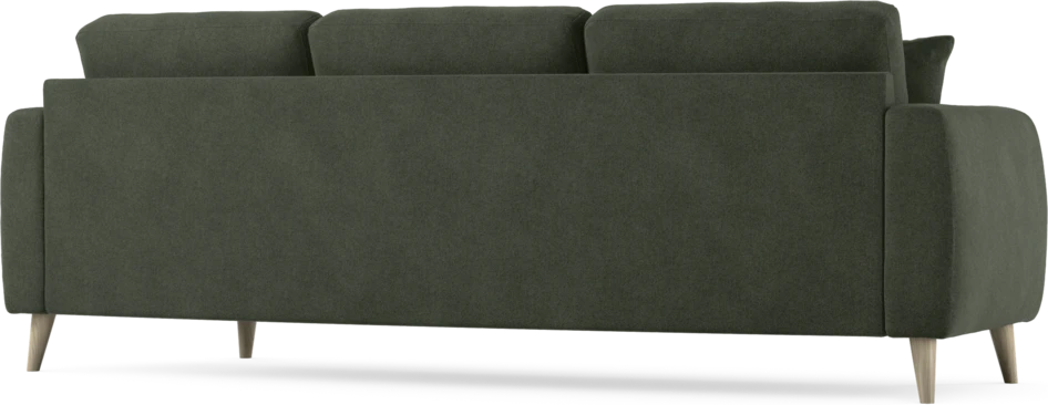 Eden - 3-sits soffa svängd - Grön