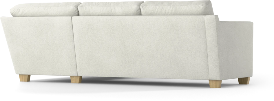 Friday - 2,5-sits soffa med divan höger - Vit