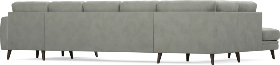 Eden - 3-sits soffa med divan vänster och schäslong höger - Grå