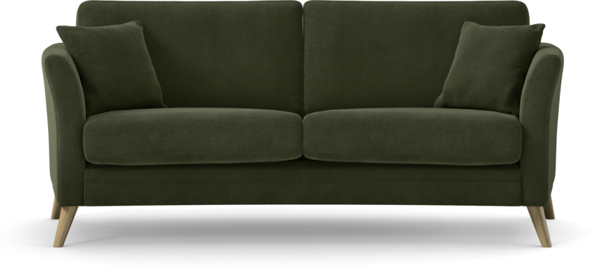 Eden - 2,5-sits soffa svängd - Grön