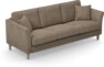 Eden - 3-sits soffa - Brun