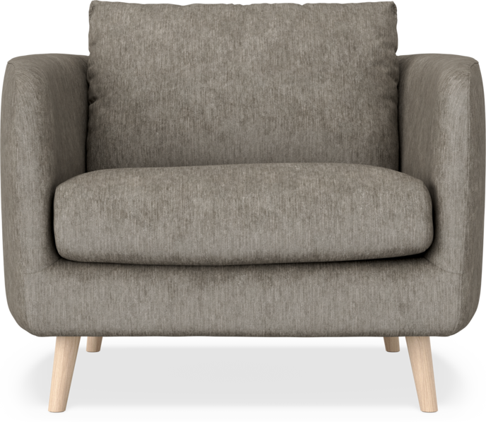 Madison Lux - Fåtölj, 70 cm - Grå