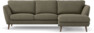 Madison Lux - 2-sits soffa med schäslong höger - Brun