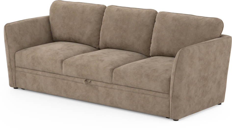 Öland - Bäddsoffa 3-sits, längsbäddad - Beige