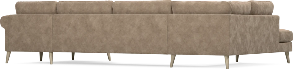 Bridge - 3-sits soffa med divan vänster och schäslong höger - Beige
