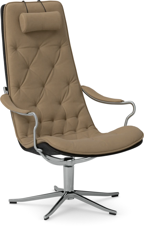 Moore - Fåtölj hög rygg - Beige