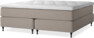 Delux Exclusive - Kontinentalsäng, dubbelsäng med bäddmadrass - Beige