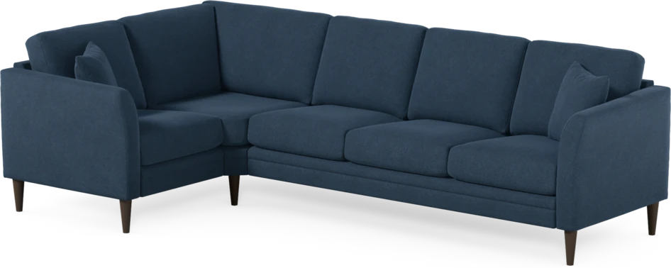 Eden - Hörnsoffa, 1+3-sits - Blå