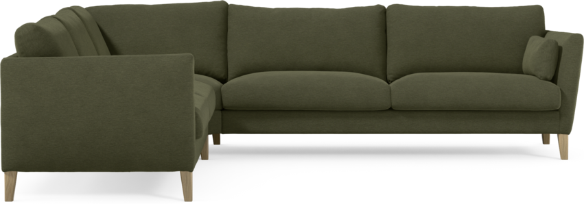 Winston - Hörnsoffa, 2+3-sits - Grön