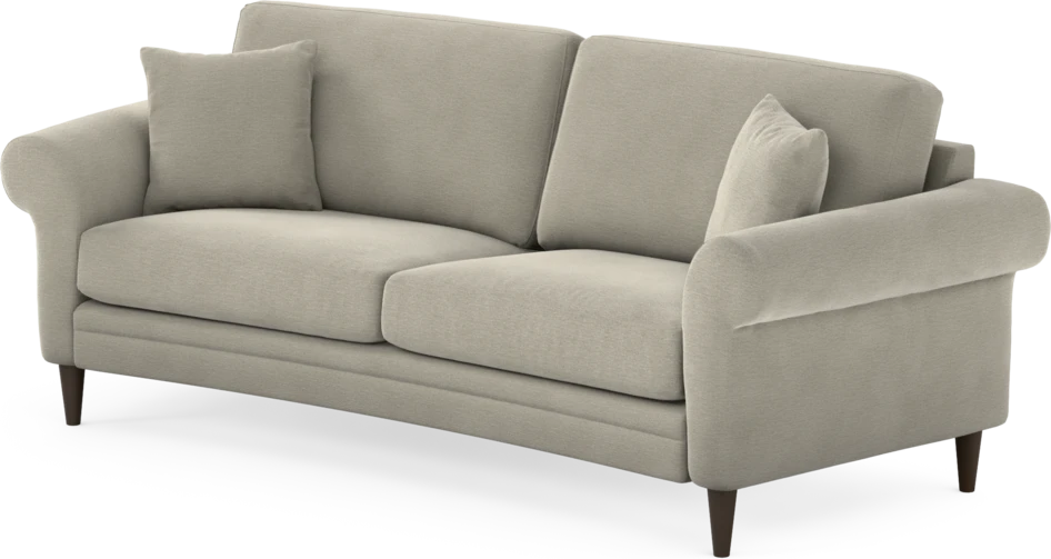 Eden - 2,5-sits soffa svängd - Brun