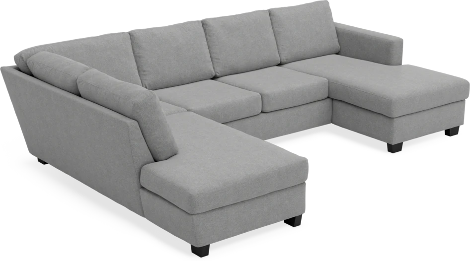 Friday - 3-sits soffa med divan vänster och schäslong höger - Grå