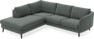 Madison - 2-sits soffa med divan vänster - Grå