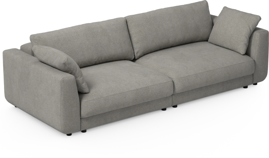 Amie - Bäddsoffa 4-sits - Grå