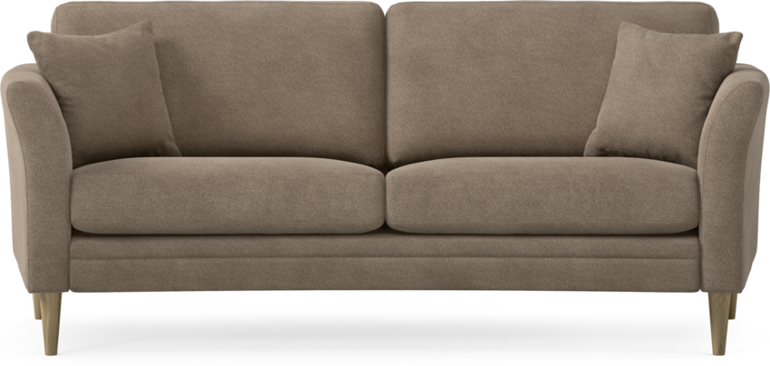 Eden - 2,5-sits soffa svängd - Brun