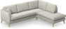 Eden - 2,5-sits soffa med divan - Grå