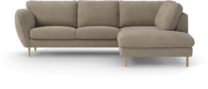 Madison Lux - 2-sits soffa med divan höger - Beige