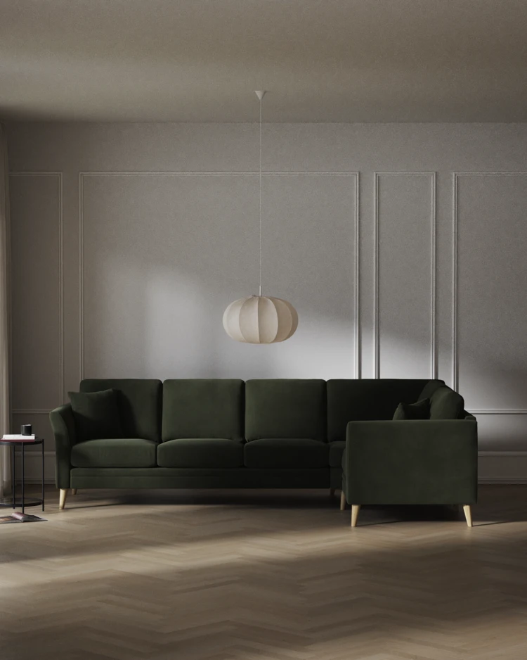 Eden - Hörnsoffa, 3+1-sits - inspiration