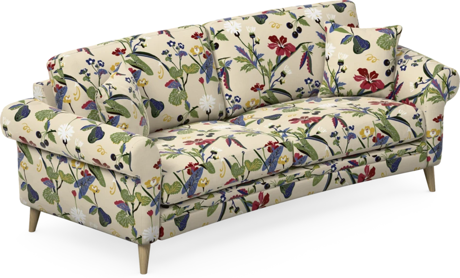 Eden - 2,5-sits soffa svängd - Flerfärgad