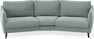 Madison - 3-sits soffa svängd, 90 cm - Turkos