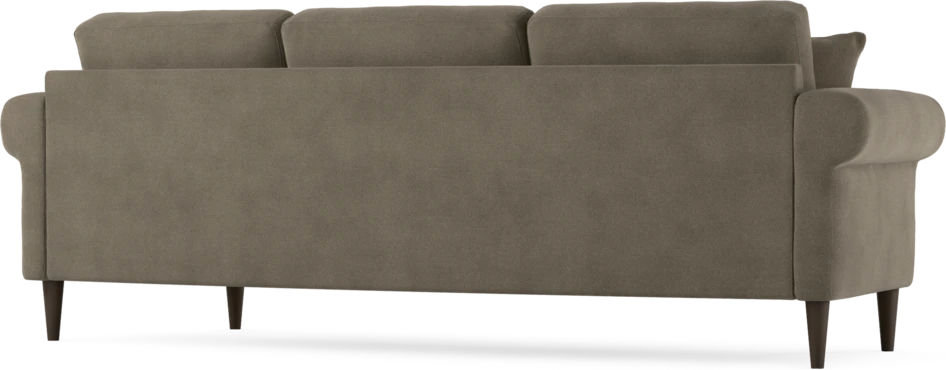 Eden - 3-sits soffa svängd - Beige