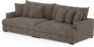 Rossi - 4-sits soffa - Brun
