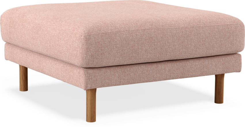 Willow - Fotpall, fast klädsel - Rosa