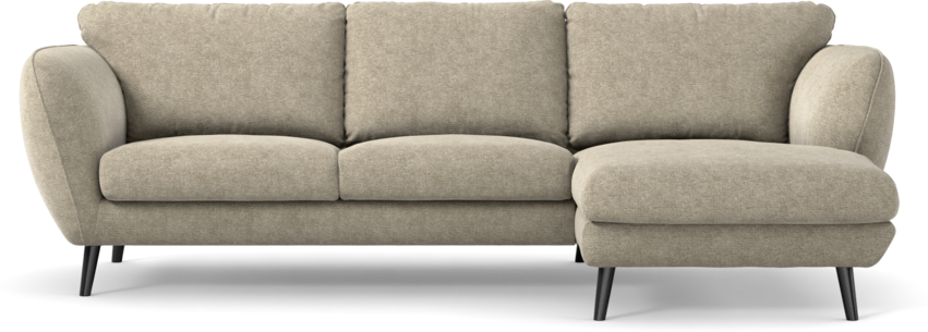 Madison - 2-sits soffa med schäslong höger - Beige