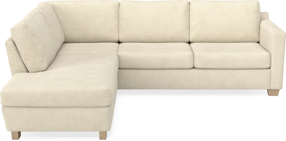 Friday - 2,5-sits soffa med divan vänster - Beige