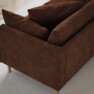 Harper - 3-sits soffa med divan höger - Brun