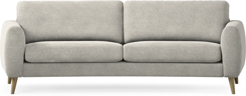 Bridge - 3-sits soffa svängd - Grå