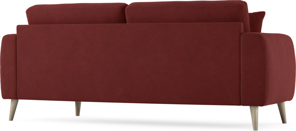 Eden - 2,5-sits soffa svängd - Röd