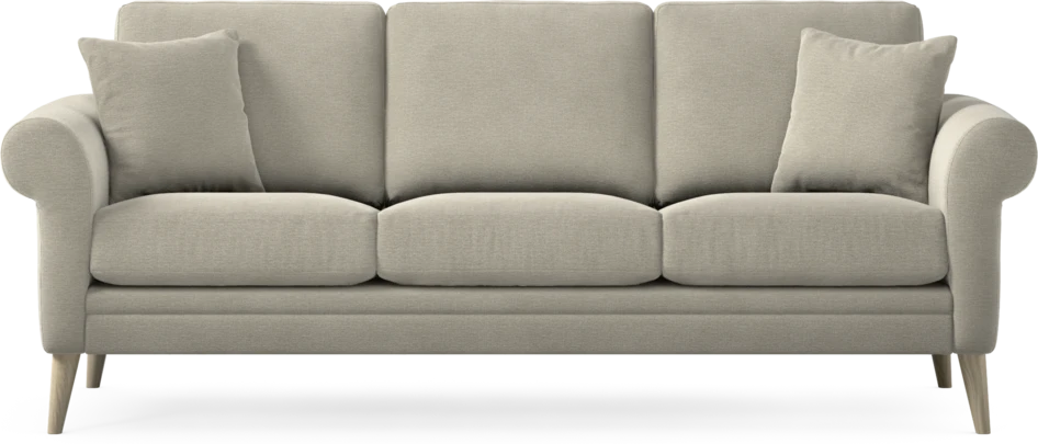 Eden - 3-sits soffa - Brun