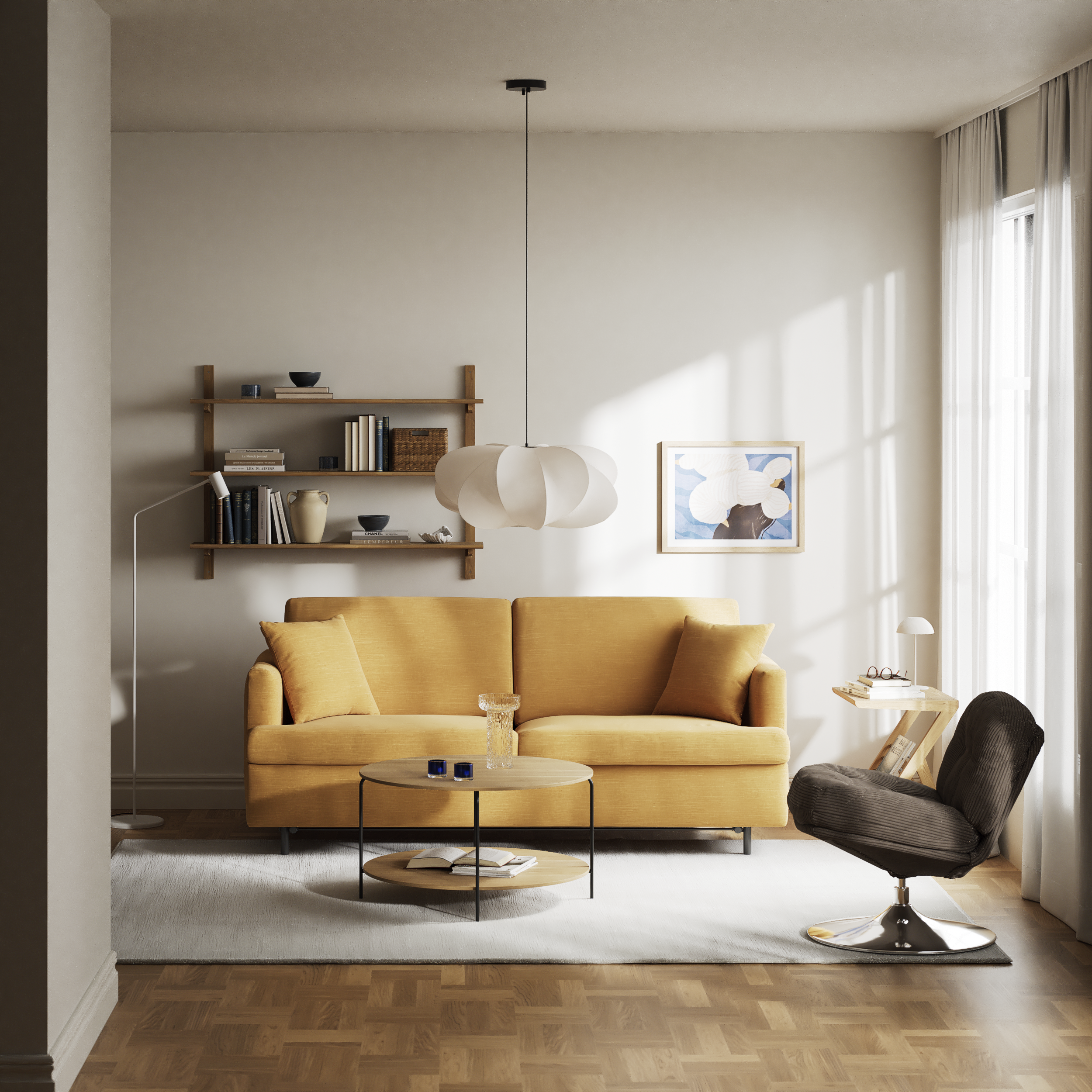 Harpsund - Bäddsoffa 3,5-sits - inspiration