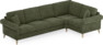 Eden - Hörnsoffa, 3+1-sits - Grön