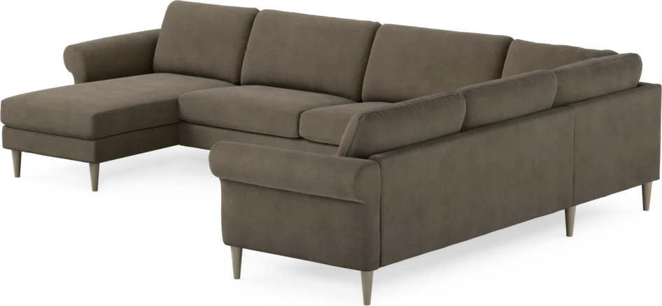 Bridge - Hörnsoffa, 3+2-sits med schäslong vänster - Beige